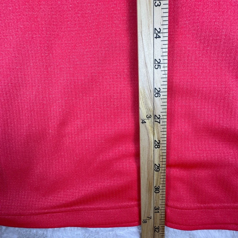 Adidas‎ Golf Polo Shirt 2XL Spencer T. Olin Course ClimaChill Blue Red